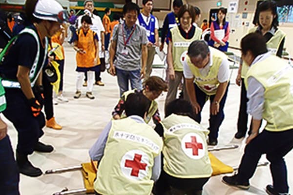 災害救援・救護＆ボランティアのサポートの様子1